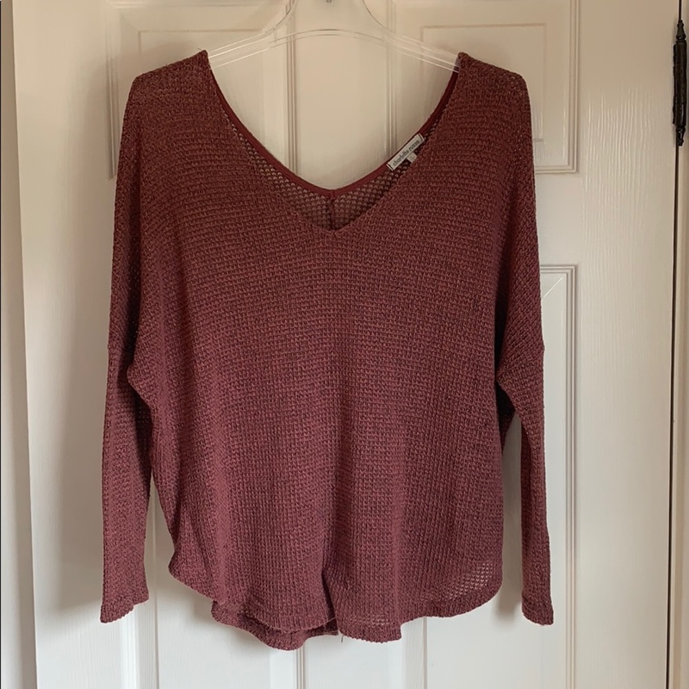 Charlotte Russe V-neck top